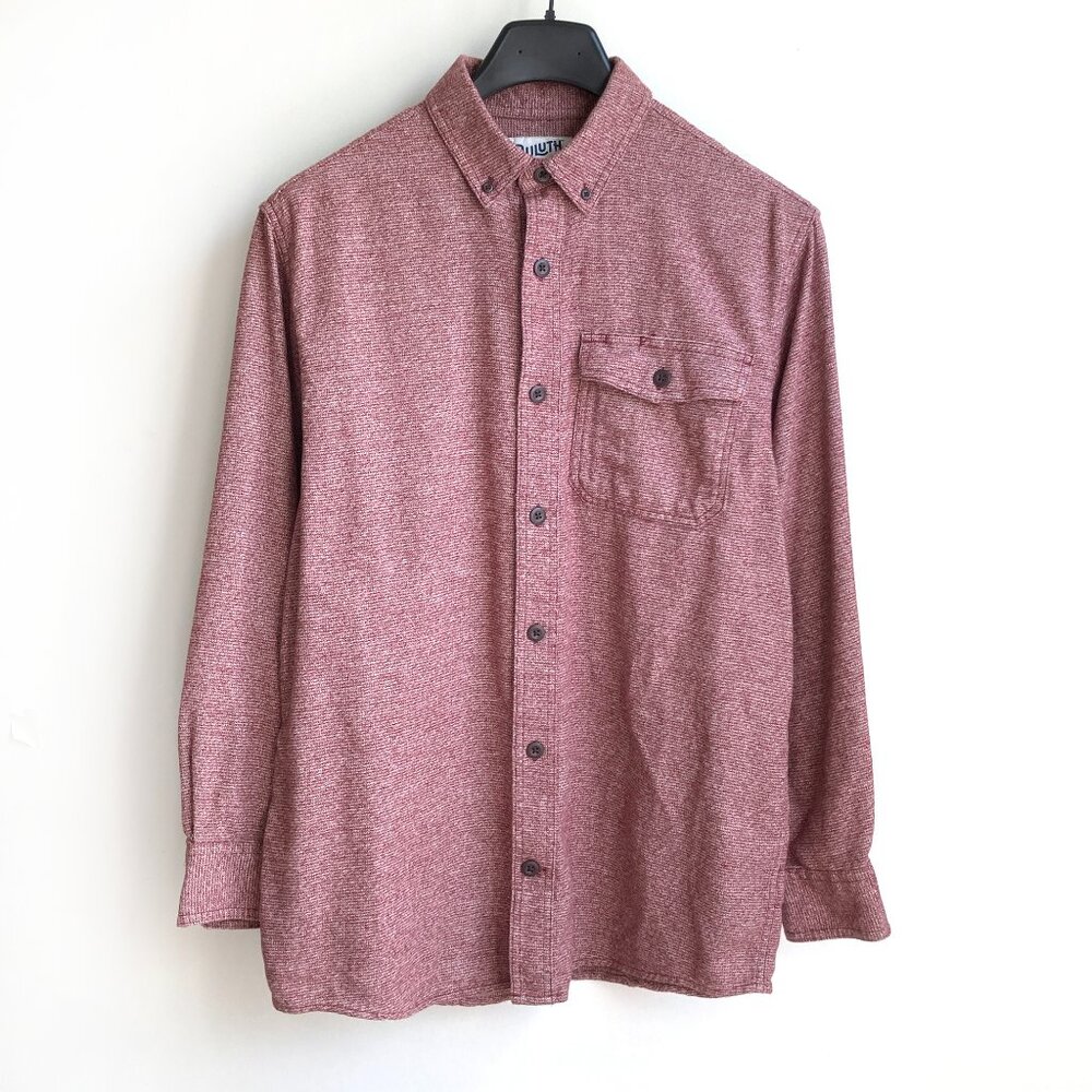 Duluth Trading Flannel Shirt Free Swingin' Twisted Cotton